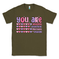 Army Green you are valentine Classic Tee - MaliasSmallBusiness