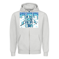 Dove Grey in my boy mom era Zipper Hoodie - MaliasSmallBusiness