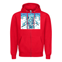 Red in my boy mom era Zipper Hoodie - MaliasSmallBusiness