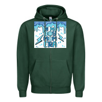 Sports Green in my boy mom era Zipper Hoodie - MaliasSmallBusiness