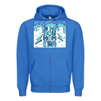 True Royal in my boy mom era Zipper Hoodie - MaliasSmallBusiness