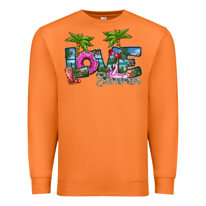 Love Summer Premium Sweatshirt by SublimationCraftShop | Teevron