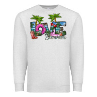 Oatmeal Heather love summer Premium Sweatshirt - SublimationCraftShop