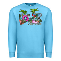 Ocean Blue love summer Premium Sweatshirt - SublimationCraftShop
