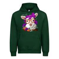 Forest Green Cute baby lamb halloween Urban Hoodie - Jasminsmagicworld