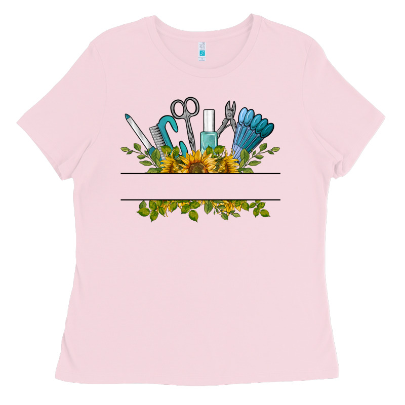 Customize Nail Tools With Sunflower Ladies Tee by BarkalooDesign | Teevron