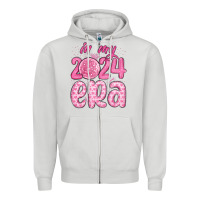 Dove Grey in my 2024 era Zipper Hoodie - MaliasSmallBusiness