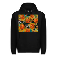 Black basketball tumbler Premium Hoodie - Artiststas