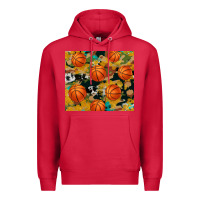Cardinal basketball tumbler Premium Hoodie - Artiststas
