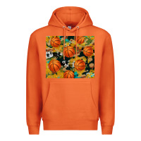 Carrot basketball tumbler Premium Hoodie - Artiststas