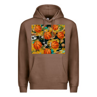 Chestnut basketball tumbler Premium Hoodie - Artiststas