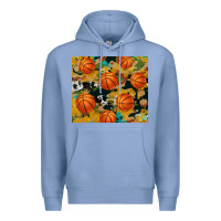 Colony Blue basketball tumbler Premium Hoodie - Artiststas