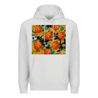 Dove Grey basketball tumbler Premium Hoodie - Artiststas