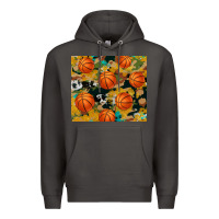 Smoke basketball tumbler Premium Hoodie - Artiststas