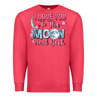 Cardinal i love you to the moon and back Premium Sweatshirt - FaDigitalArtStudio