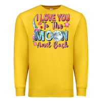 Lemon i love you to the moon and back Premium Sweatshirt - FaDigitalArtStudio