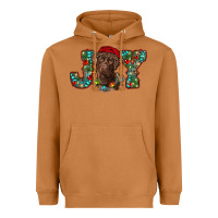 Meerkat labrador retriever christmas joy Heavyweight Hoodie - RanaPortraitStore