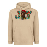 Mushroom labrador retriever christmas joy Heavyweight Hoodie - RanaPortraitStore