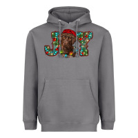 Storm labrador retriever christmas joy Heavyweight Hoodie - RanaPortraitStore