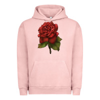 Pigment Salmon Oklahoma Rose Illustrations Urban Hoodie - LillyAllenDesigns