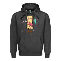 Charcoal Heather out here looking like a snack Zipper Hoodie - MaliasSmallBusiness