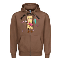 Chestnut out here looking like a snack Zipper Hoodie - MaliasSmallBusiness
