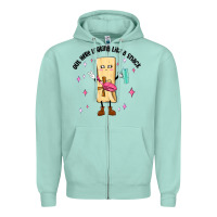 Seafoam out here looking like a snack Zipper Hoodie - MaliasSmallBusiness