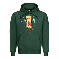 Sports Green out here looking like a snack Zipper Hoodie - MaliasSmallBusiness