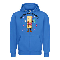 True Royal out here looking like a snack Zipper Hoodie - MaliasSmallBusiness