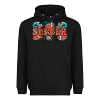 Black sister American football Heavyweight Hoodie - Zillion Design Studio