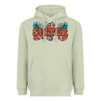 Matcha sister American football Heavyweight Hoodie - Zillion Design Studio