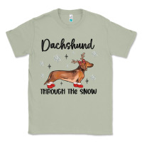 Matcha dachshund through the snow Classic Tee - MaliasSmallBusiness