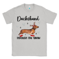 Moon Dust dachshund through the snow Classic Tee - MaliasSmallBusiness