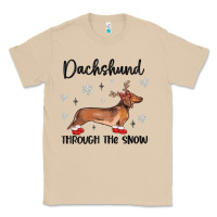 Mushroom dachshund through the snow Classic Tee - MaliasSmallBusiness