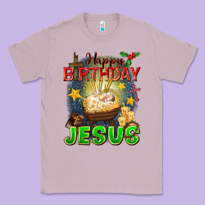 Happy Birthday Jesus Classic Tee Designed By Fadigitalartstudio