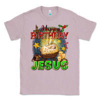 Lilac happy birthday jesus Classic Tee - FaDigitalArtStudio