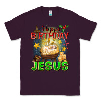 Plum happy birthday jesus Classic Tee - FaDigitalArtStudio