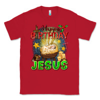 Red happy birthday jesus Classic Tee - FaDigitalArtStudio