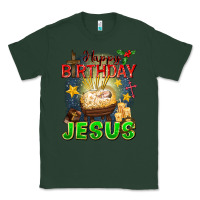 Sports Green happy birthday jesus Classic Tee - FaDigitalArtStudio