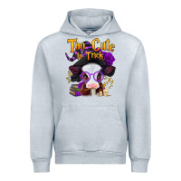 Heather Grey too cute to trick halloween baby calf Urban Hoodie - Jasminsmagicworld