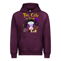 Mauve Wine too cute to trick halloween baby calf Urban Hoodie - Jasminsmagicworld