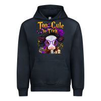 Navy too cute to trick halloween baby calf Urban Hoodie - Jasminsmagicworld