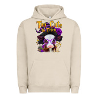 Pigment French Oak too cute to trick halloween baby calf Urban Hoodie - Jasminsmagicworld