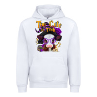 White too cute to trick halloween baby calf Urban Hoodie - Jasminsmagicworld