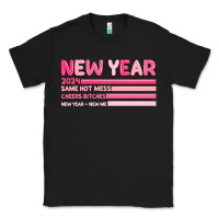Black 2024 new year Classic Tee - MaliasSmallBusiness