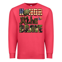 Cardinal Honor the brave 4th of july Premium Sweatshirt - CowGirlArtShop