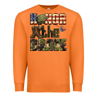 Carrot Honor the brave 4th of july Premium Sweatshirt - CowGirlArtShop