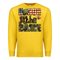 Lemon Honor the brave 4th of july Premium Sweatshirt - CowGirlArtShop