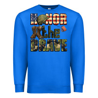 True Royal Honor the brave 4th of july Premium Sweatshirt - CowGirlArtShop