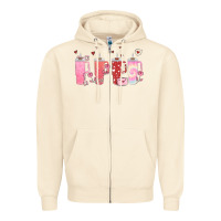 Sandshell obsessive cup disorder valentines day Zipper Hoodie - MaliasSmallBusiness
